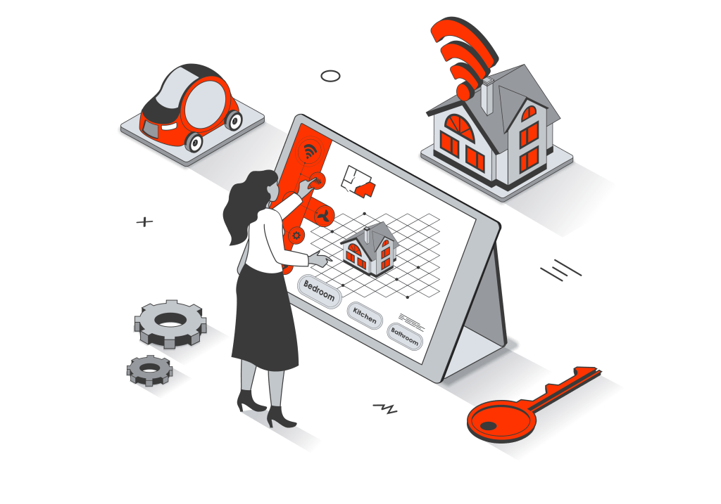 Smart home_orange